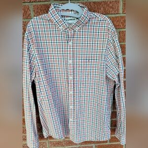 Men's. Express XL Long sleeve button-down shirt